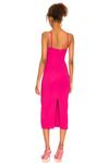 Платье миди h:ours Enzo, цвет Hot Pink - фото 3