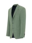 Приталенный деловой блейзер BENVENUTO Salvi, зеленый - фото 3