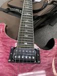 PRS SE Custom 24 с вершиной из одеяла - фиолетовый - фото 4