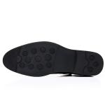 Ботинки мужские черные GZZ, черные утепленные - фото 5