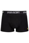 Трусы мужские Lyle & Scott транки 3 шт, черный - фото 2