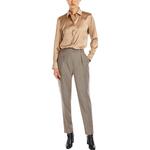 MaxMara Женская рубашка цвета хаки - фото 4