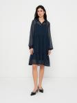 VILA Платье-рубашка 'VIJAVIZZA' в цвете Navy - фото 4