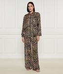 Пижама Guess Underwear с леопардовым принтом, бежевый - фото