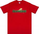 Футболка Supreme Lizard Tee 'Red', красный - фото