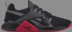 Кроссовки flashfilm train 2 'black vector red' Reebok, черный - фото
