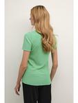 Футболка Kaffe, зеленый - фото 4