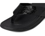 Сандалии FitFlop Surfa Sequin Toe-post Sandals, цвет All Black - фото 6