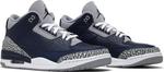 Кроссовки Air Jordan 3 Retro Georgetown, синий - фото 8