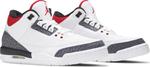 Кроссовки Air Jordan 3 Retro Denim SE GS Fire Red, белый - фото 8