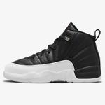 Кроссовки Nike Air Jordan 12 Retro, черный/белый - фото