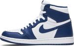 Кроссовки Air Jordan 1 Retro High OG Storm Blue, белый - фото 3