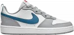 Кроссовки Nike Court Borough Low 2 GS 'White Light Smoke Grey Marina', белый - фото 2
