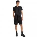 Футболка H&M V-neck Slim Fit, черный - фото 4