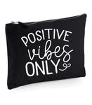 Косметичка Positive Vibes Only 60 SECOND MAKEOVER, черный - фото