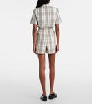 Хлопковые шорты Check Burberry, Cotton IP Check - фото 3