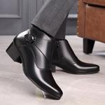 Черные мужские ботинки LUOMAIKE - фото 6