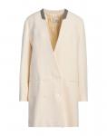 Пальто Crème Alysi, айвори - фото