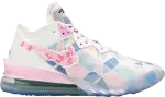 Кроссовки Nike atmos x LeBron 18 Low EP 'Sakura', розовый - фото