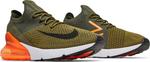 Кроссовки Nike Air Max 270 Flyknit 'Olive Flak', зеленый - фото 9