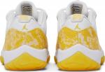 Кроссовки Wmns Air Jordan 11 Low Yellow Snakeskin, желтый - фото 6