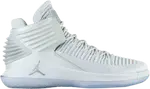 Кроссовки Air Jordan 32 Pure Platinum, серый - фото