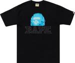 Футболка BAPE Polygon Ape Head Tee 'Black', черный - фото 2
