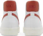 Кроссовки Nike Wmns Blazer Mid '77 'White Orange', белый - фото 7