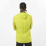 Мужская куртка Salomon Bonatti Trail Shell, желтый - фото 2