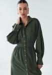 Платье BWLDR LOLA MIDI, Dark Olive/Green - фото 5