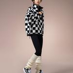 Женская куртка Vans, цвет Black/White Checkerboard - фото 6