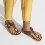 Сандалии Birkenstock Gizeh Big Buckle Natural Leather Oiled 1018785, коричневый - фото 2