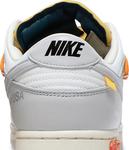 Кроссовки Nike Off-White x Dunk Low 'Lot 44 of 50', белый - фото 8