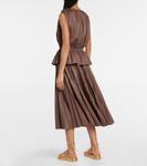 Топ Baldur с баской и складками Altuzarra, Java - фото 3