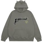 Свитшот унисекс LBPC, серо-зеленый - фото 4