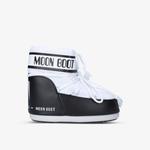 Зимние ботинки Moon Boot icon low 2 нейлоновые на шнуровке, белый - фото