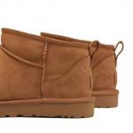 Ботинки Ugg Women's Classic Ultra Mini, каштановый - фото 5