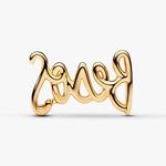 Шарм Pandora Besos Script, золото - фото 2