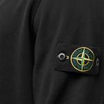 Джемпер Stone Island Men's Logo Lightweight Cotton Fleece, черный - фото 6
