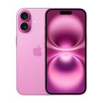 Смартфон Apple iPhone 16, (Dual eSIM), 128 ГБ, Pink - фото