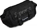 Сумка Supreme Waist Bag Black, черный - фото