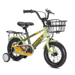 Велосипед детский MAX BIKE Simba 12", темно-зеленый/зеленый - фото 3