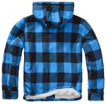 Переходная куртка Brandit Lumberjacket Hooded, синий/черный - фото 2