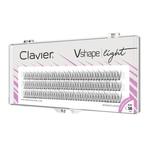 Clavier Vshape light C 0.07, ресницы 16 мм - фото
