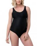 Окончательный one piece Ripe Maternity, черный - фото