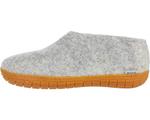 Тапочки Wool Shoe Rubber Outsole Glerups, серый - фото 4