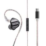 Наушники FiiO JD1, USB-C, черный - фото 2