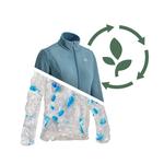 Толстовка для походов флисовая женская Quechua MH120, синий - фото 4