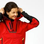 Куртка парусная женская/мужская Offshore 900 водонепроницаемая красная TRIBORD, огненно-красный - фото 10