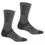 Носки 2 шт Regatta Wool Hiker, серый - фото